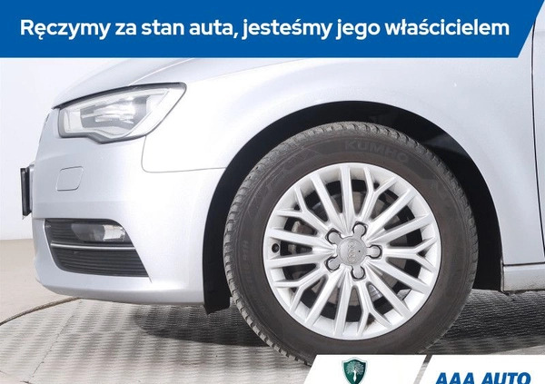 Audi A3 cena 52000 przebieg: 166960, rok produkcji 2014 z Ruciane-Nida małe 277